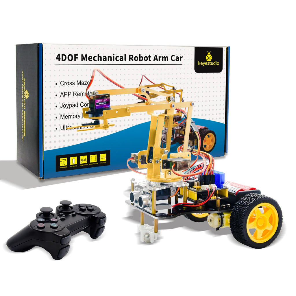 Mechanical Arm Robot Car Learning Starter Kit