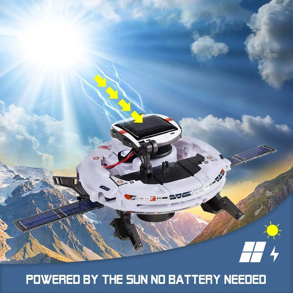 6-in-1 Educational Solar Space Fleet Building Kit