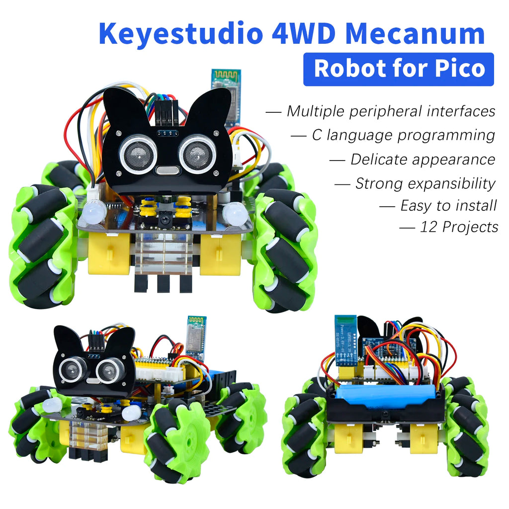 4WD Smart Robot Car Kit for Raspberry Pi