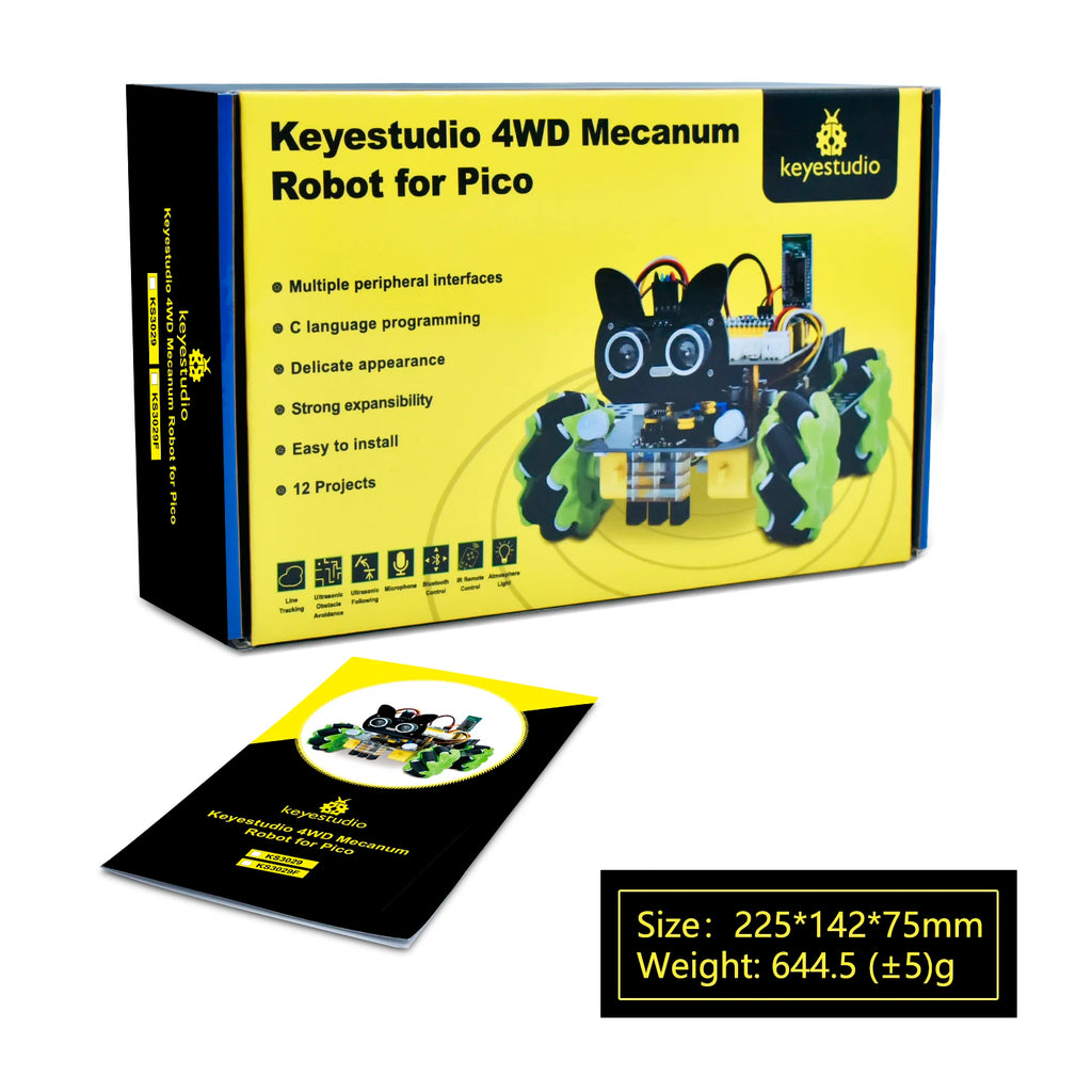 4WD Smart Robot Car Kit for Raspberry Pi