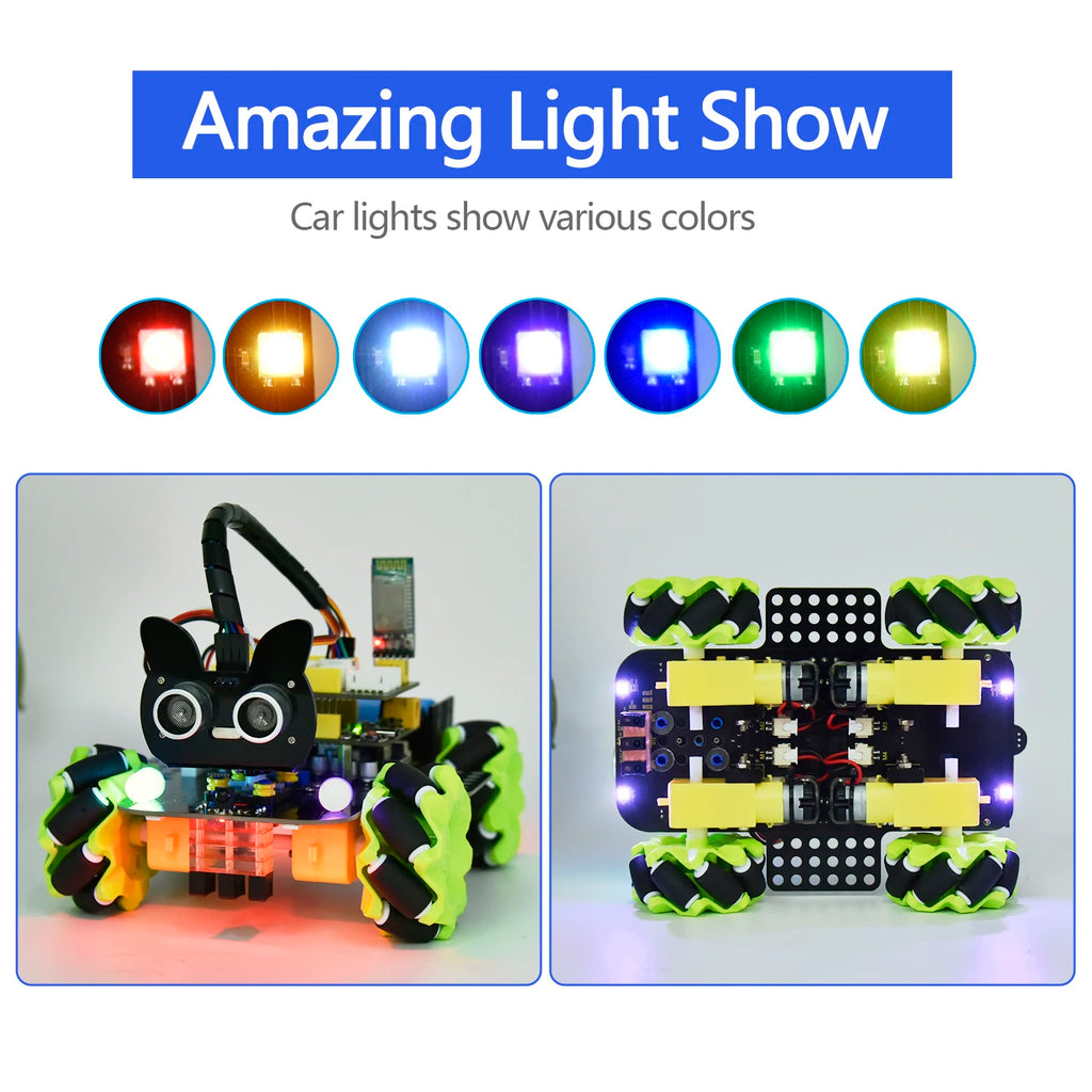 Mecanum Robot 4WD Car Kit for Arduino