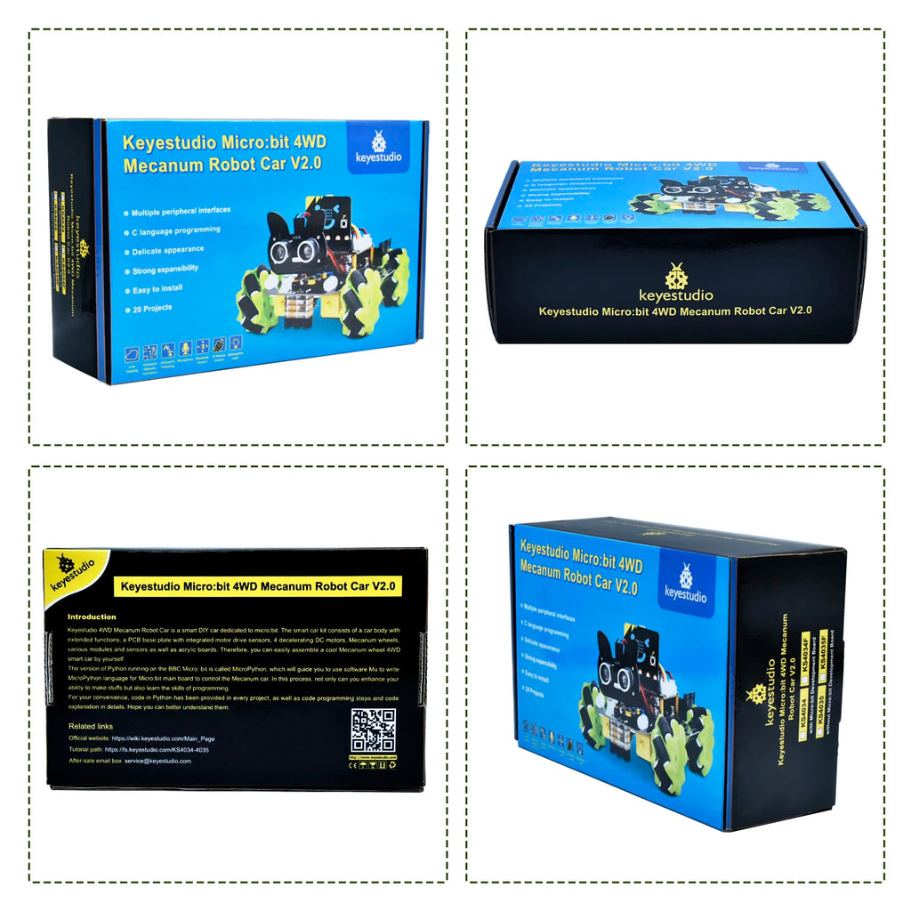 4WD Mecanum Robot Car Kit