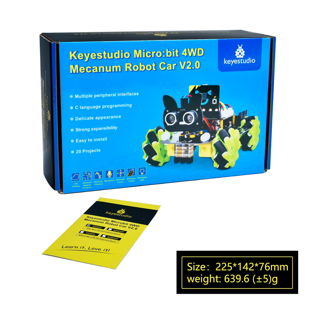4WD Mecanum Robot Car Kit