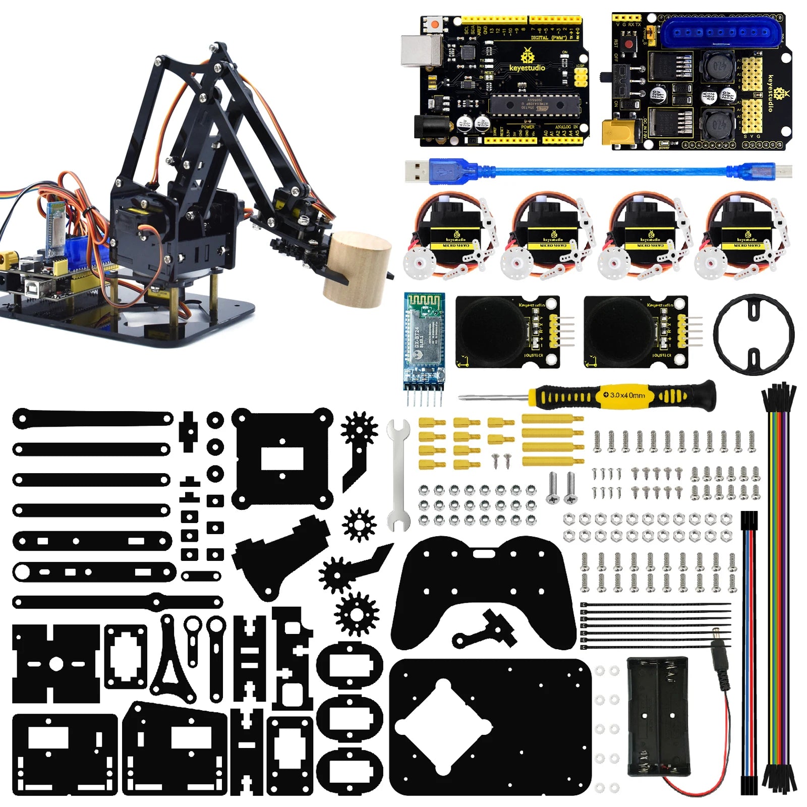 Mechanical Robot Arm Kit