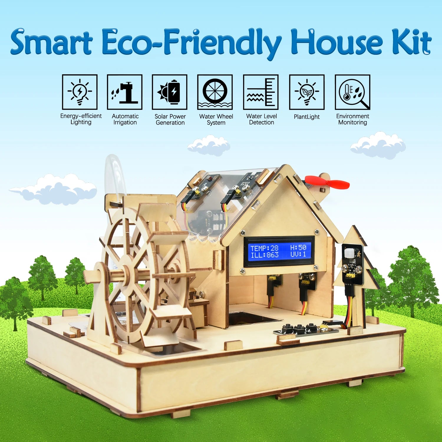 House IoT Kit - Smart & Eco-Friendly