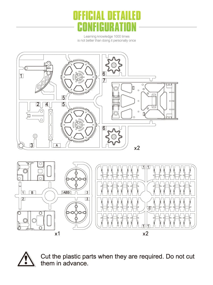 Electric 4WD Climbing Vehicle Kit - Solar & DIY