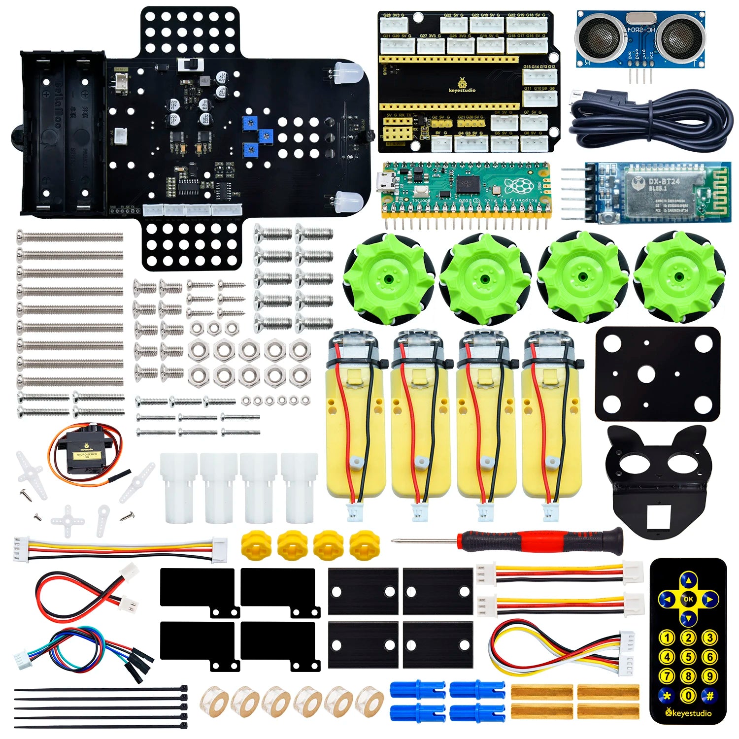 4WD Smart Robot Car Kit for Raspberry Pi