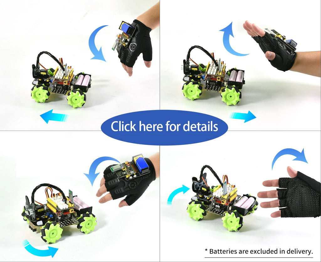 Mecanum Robot 4WD Car Kit for Arduino