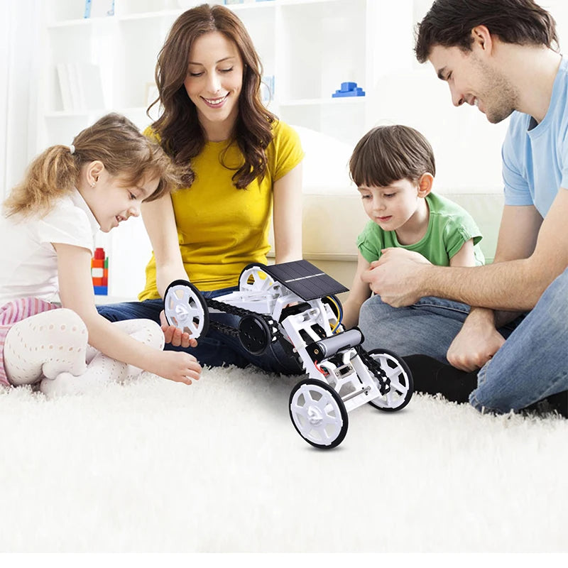 Electric 4WD Climbing Vehicle Kit - Solar & DIY