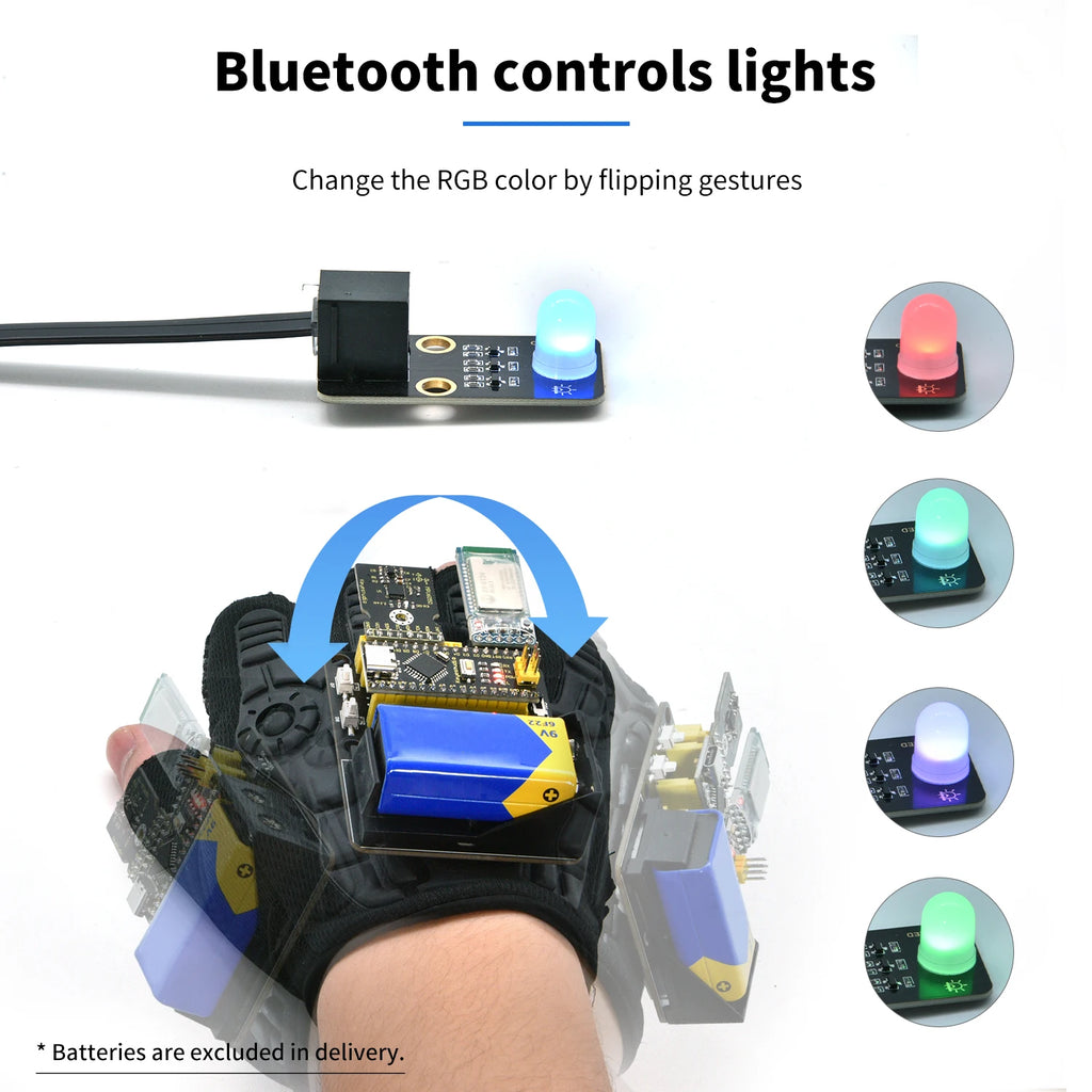 Motion Sensing Gesture Control Glove Kit