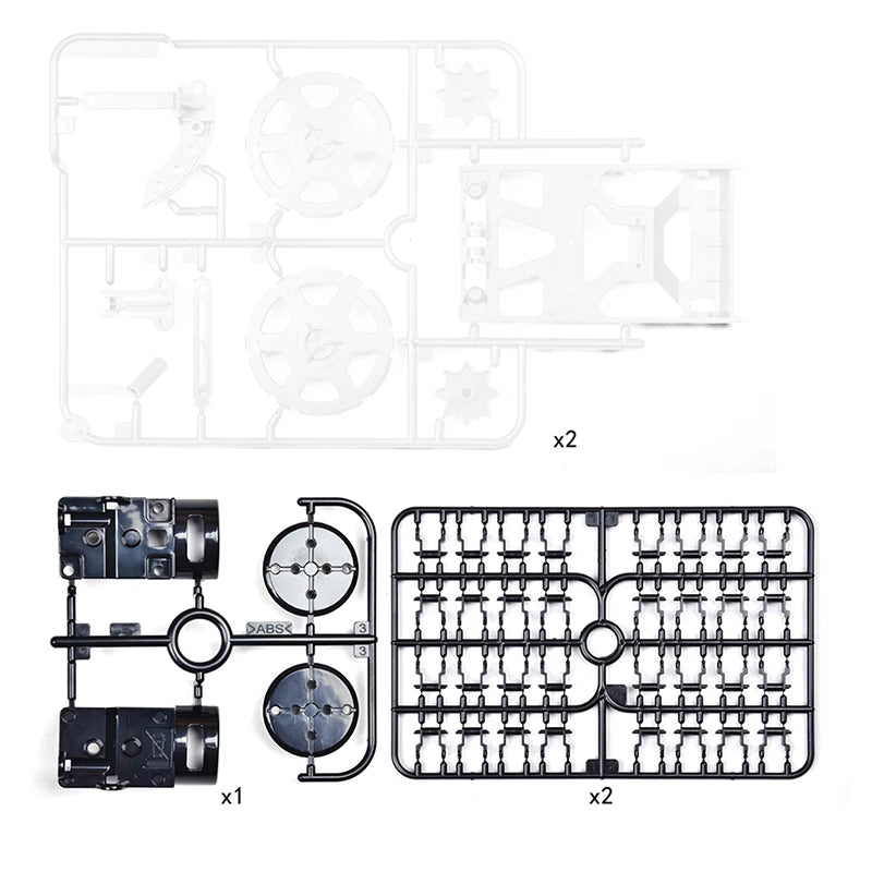 Electric 4WD Climbing Vehicle Kit - Solar & DIY
