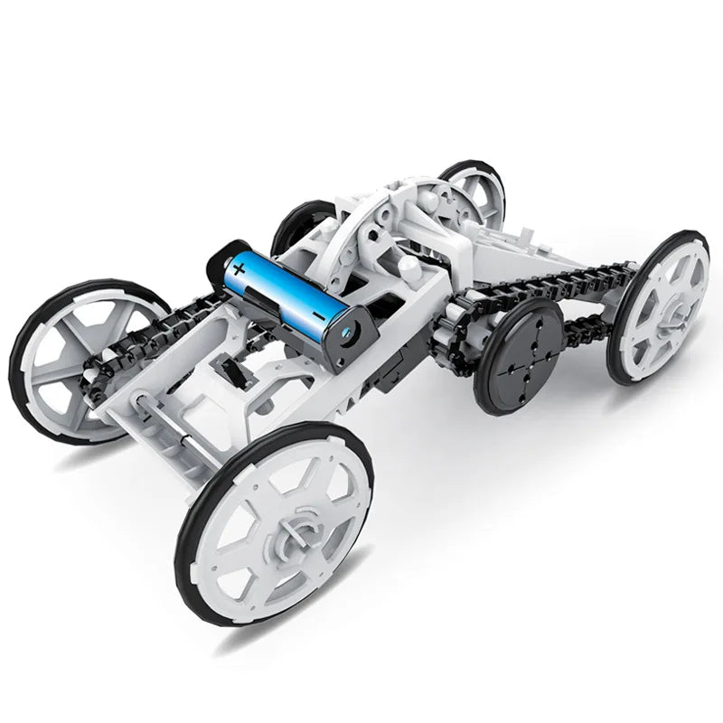 Electric 4WD Climbing Vehicle Kit - Solar & DIY