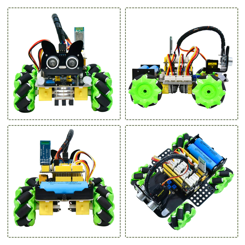 Mecanum Robot 4WD Car Kit for Arduino