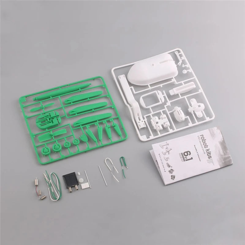 6-in-1 Educational Solar Robot & Vehicle Kit