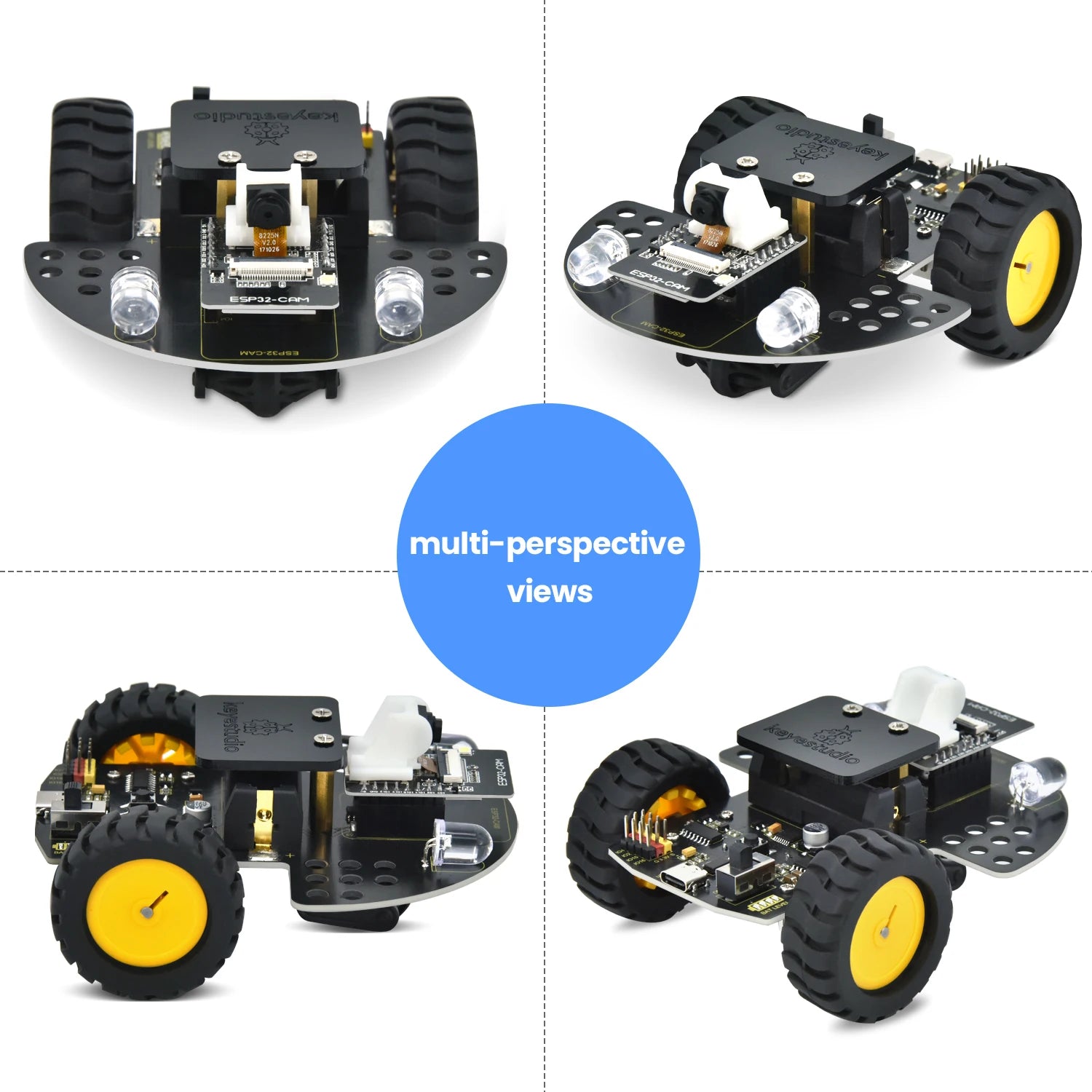Smart Car Robot Kit with Video Cam
